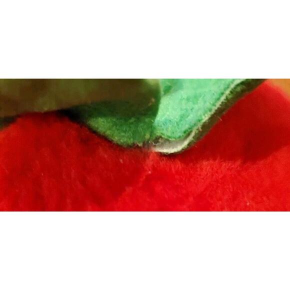 Vtg 1982 Del Monte Reddie Tomato 6 Inch Country Yumkin Stuffed Tomato Plush Toy - Picture 11 of 11
